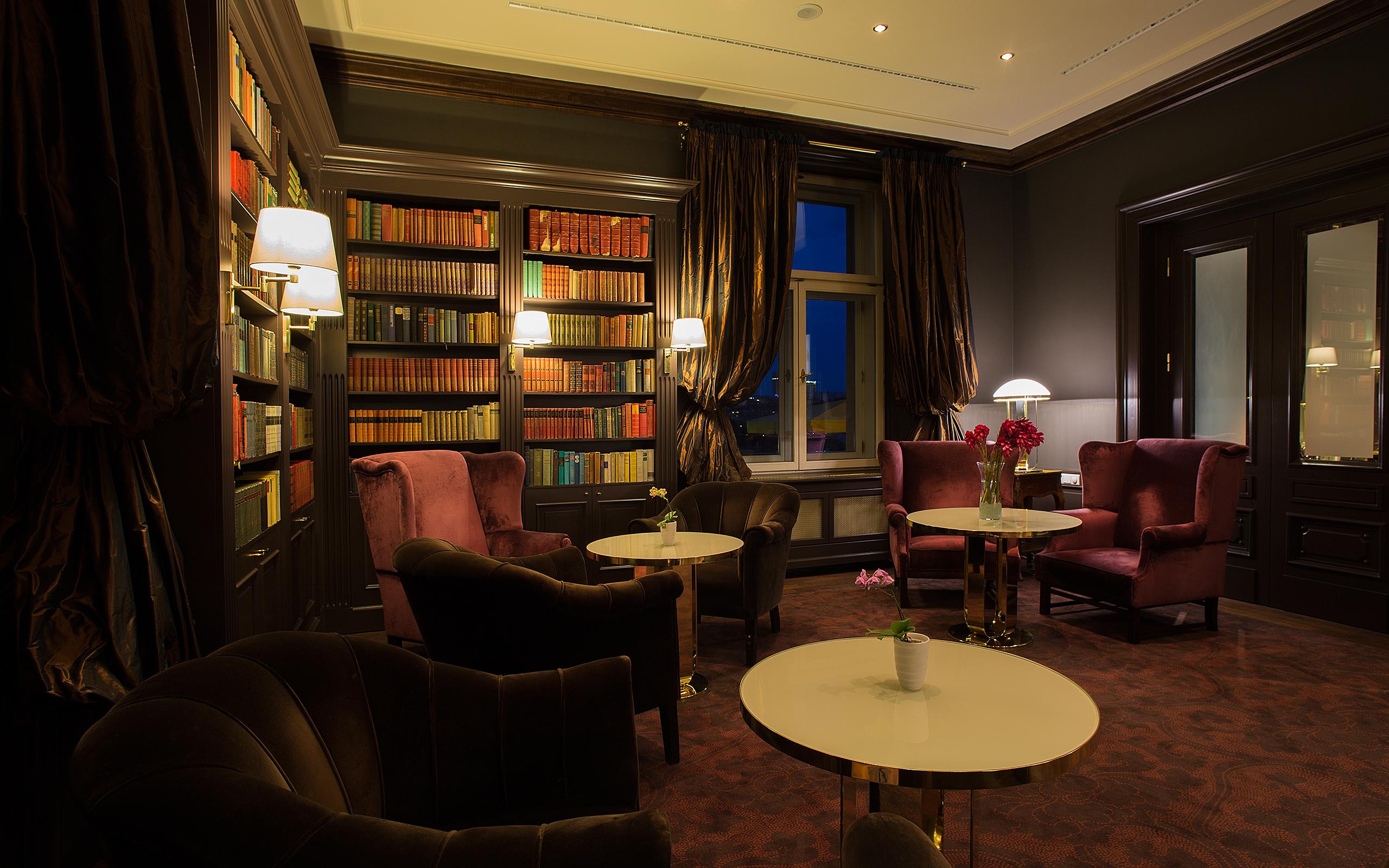 Le Palais Art Hotel Praga Exterior foto Library