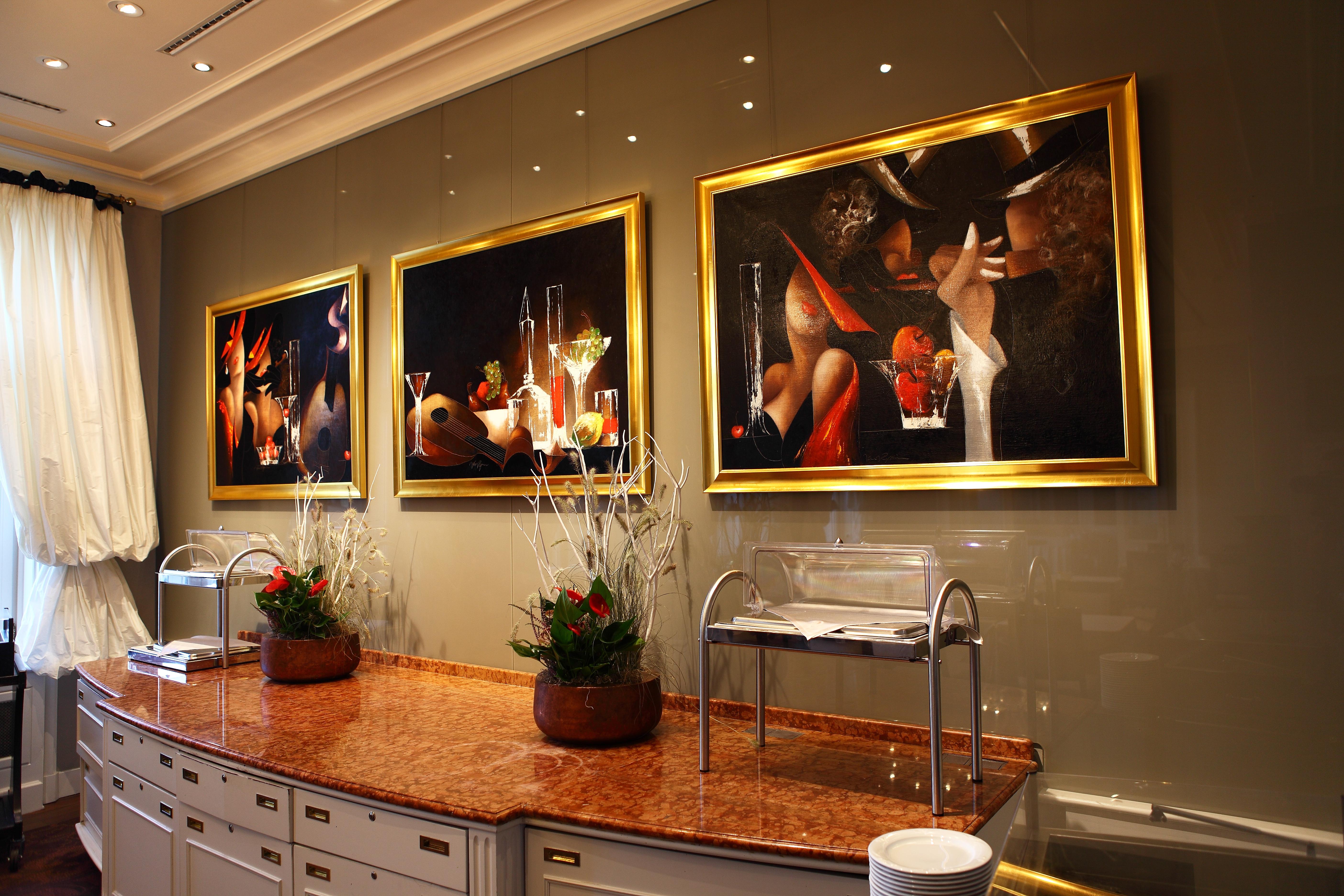 Le Palais Art Hotel Praga Exterior foto A selection of paintings by the artist